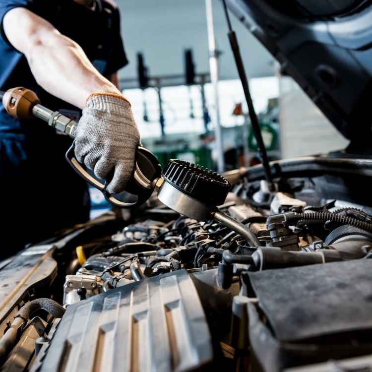 تشخيص نظام تكييف السيارة